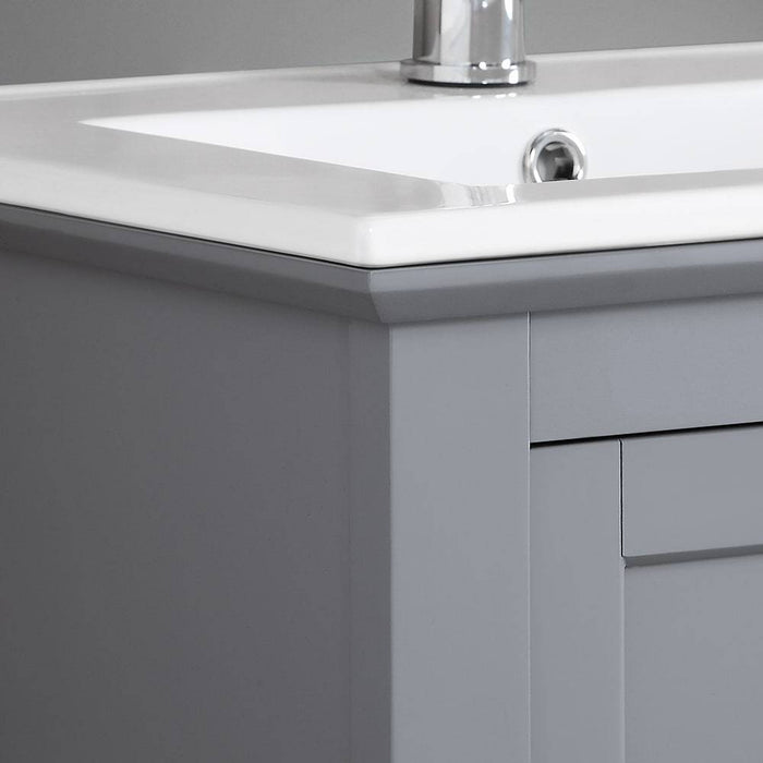 Fresca FCB2305GR-I Manchester 30" Gray Traditional Bathroom Vanity