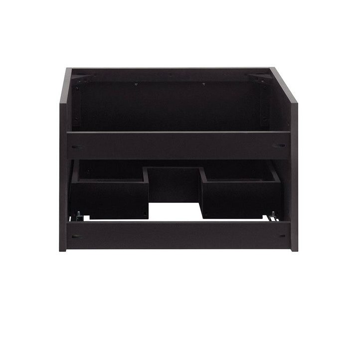 Fresca FCB6124ES-UNS Lucera 24" Espresso Wall Hung Undermount Sink Modern Bathroom Cabinet