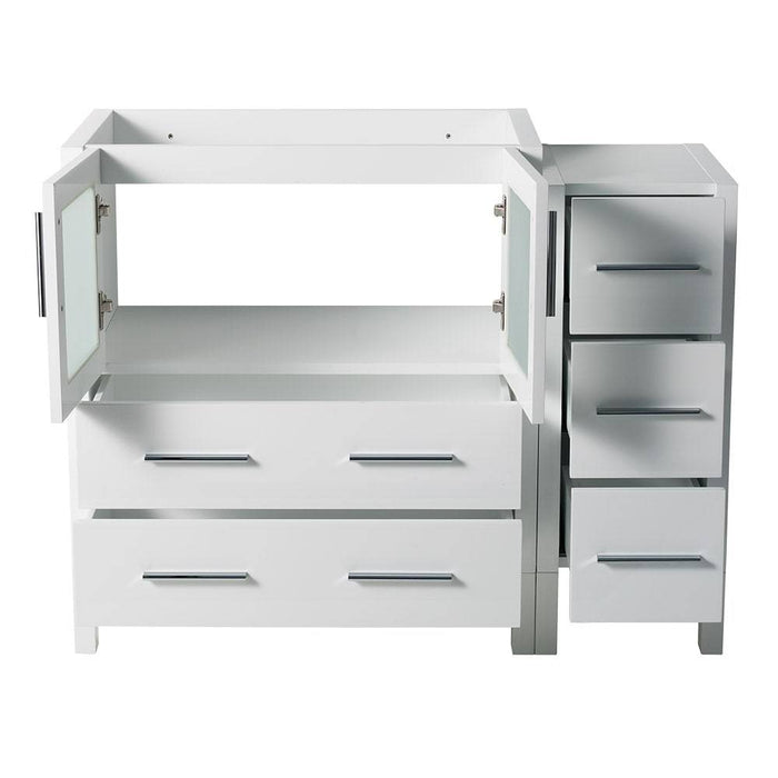 Fresca FCB62-3012WH Torino 42" White Modern Bathroom Cabinet