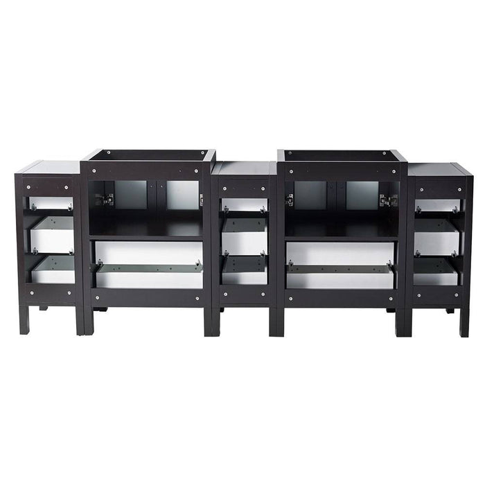 Fresca FCB62-72ES Torino 72" Espresso Modern Bathroom Cabinets