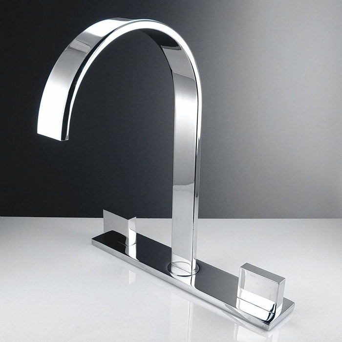 Fresca FFT3801CH Sesia Centerset Mount Bathroom Faucet in Chrome