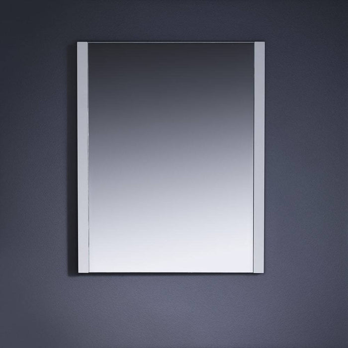 Fresca FVN62-3012WH-UNS Torino 42" White Modern Bathroom Vanity with Side Cabinet & Integrated Sink