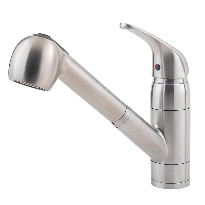 Pfister G133-10SS Pfirst Pull-Out Kitchen Faucet in Stainless Steel