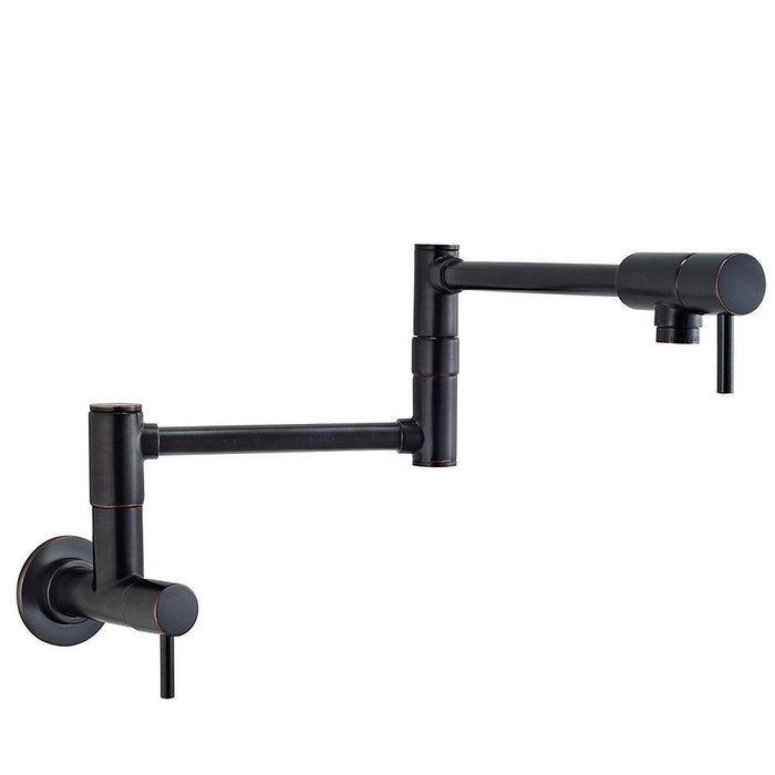 Pfister GT533-PFY Lita Double Handle 1-Hole Potfiller Kitchen Faucet in Tuscan Bronze