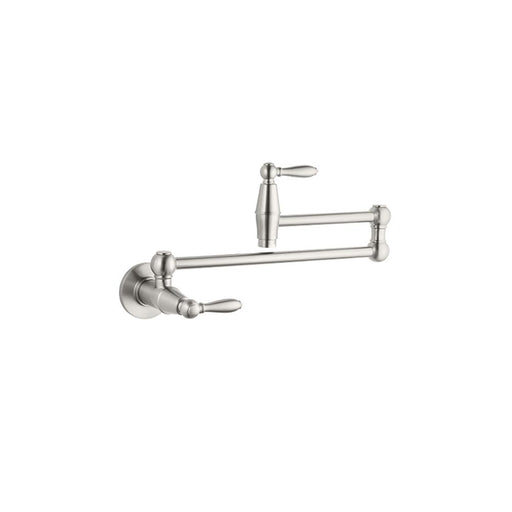 Pfister GT533-TDS Port Haven Pot Filler Faucet in Stainless Steel