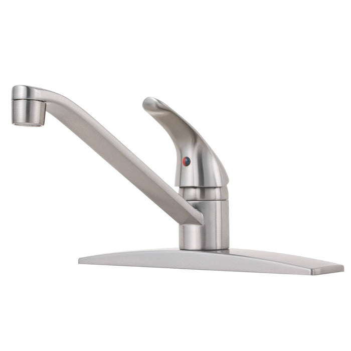 Pfister J134-144S Pfirst Series 1-Handle Kitchen Faucet in Stainless Steel