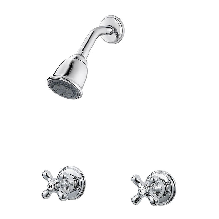 Pfister LG07-8CBC 07 Series Two Handle Shower Trim, Chrome