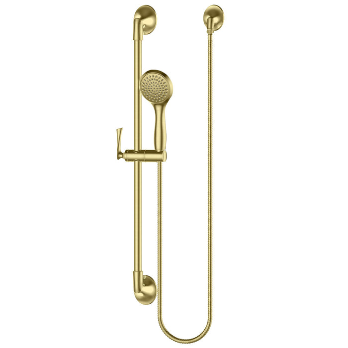 Pfister LG16-3RHBG Rhen Handheld Shower with Slide Bar in Brushed Gold