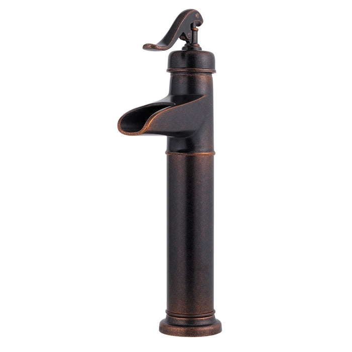 Pfister LG40-YP0U Ashfield Single Control Vessel Bathroom Faucet, Rustic Bronze