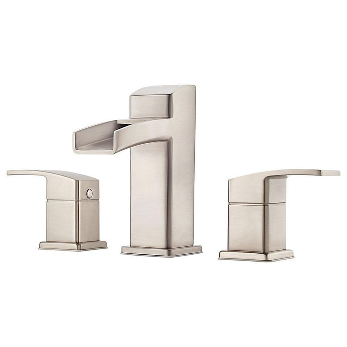 Pfister LG49-DF0K Kenzo Double Handle 8" Widespread Bathroom Faucet in Brushed Nickel