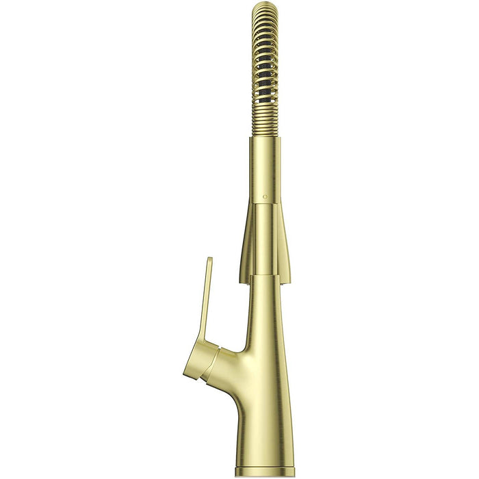 Pfister LG529-NECBG Neera Pull-Down Culinary Kitchen Faucet in Brushed Gold