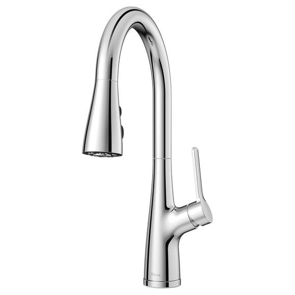Pfister LG529-NEC Neera Pull-Down Kitchen Faucet in Polished Chrome