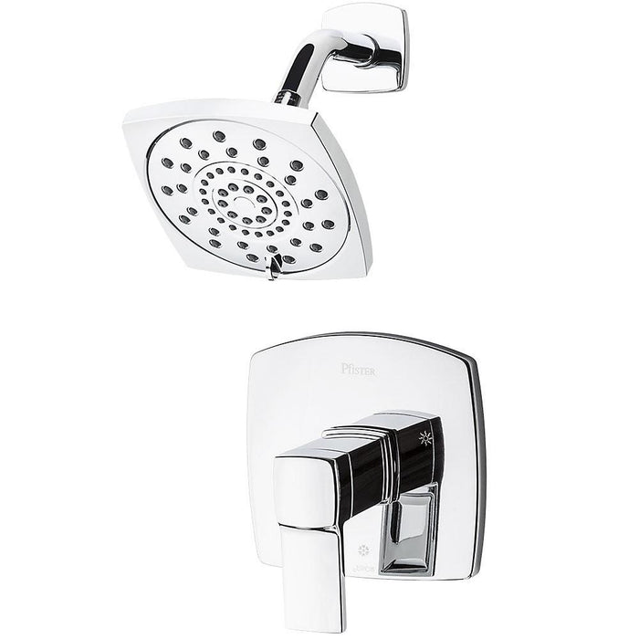 Pfister LG89-7DAC Deckard Shower Only Trim Kit in Polished Chrome