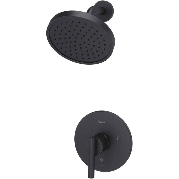 Pfister LG89-7NCB Contempra 1-Handle Shower Only Trim in Matte Black