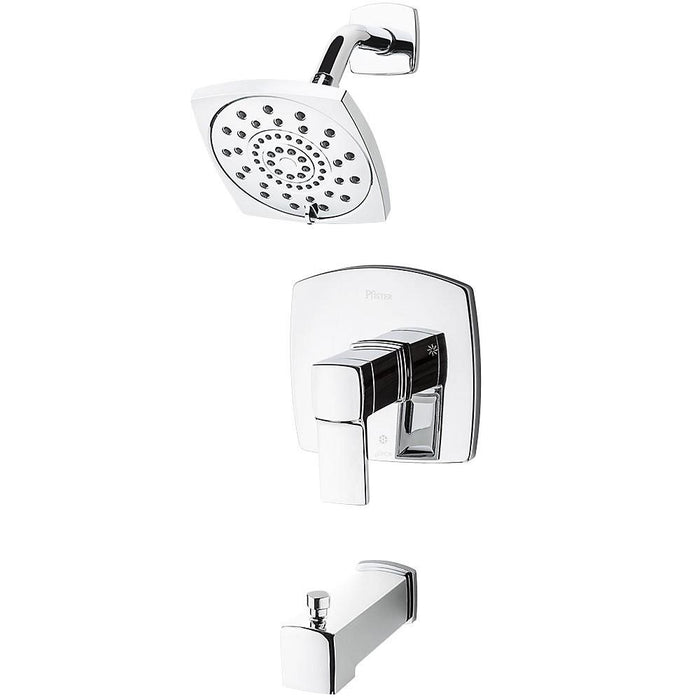 Pfister LG89-8DAC Deckard Tub and Shower Trim in Polished Chrome