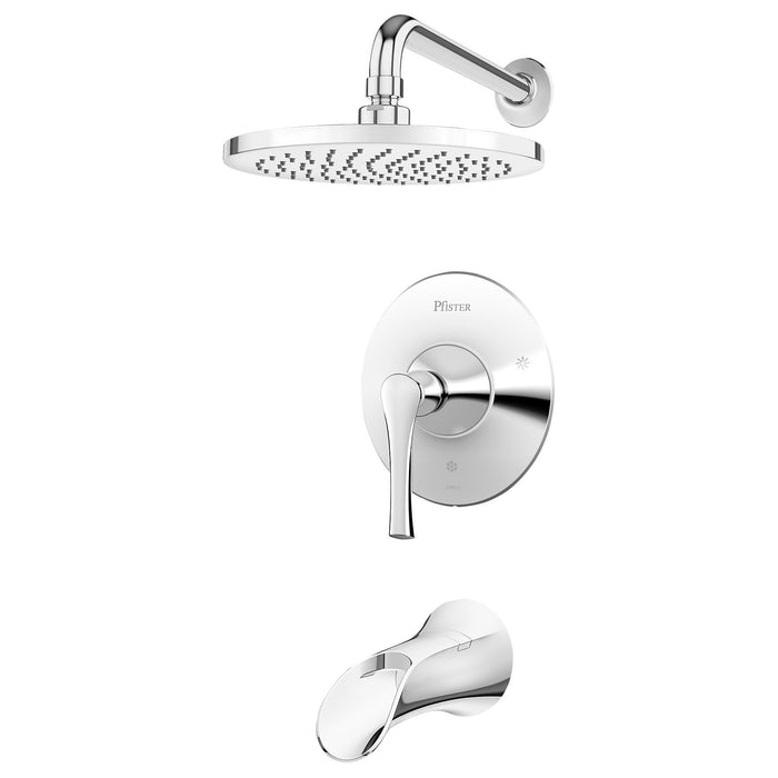 Pfister LG89-8RHC Rhen 1-Handle Tub and Shower Trim in Polished Chrome