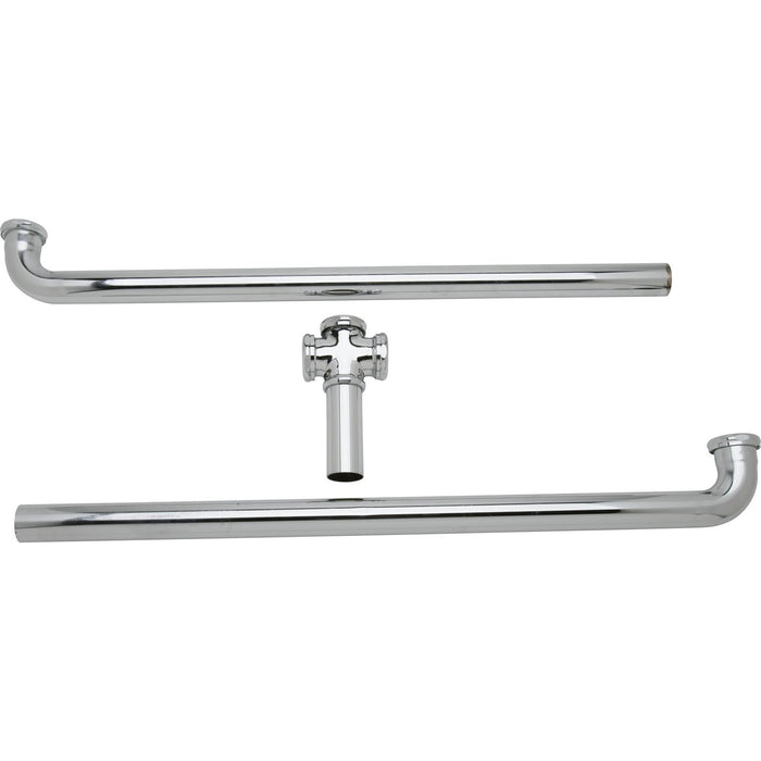 Elkay LK60 Drain Fitting Center Outlet for Triple Bowl Sinks with Aligned Drains
