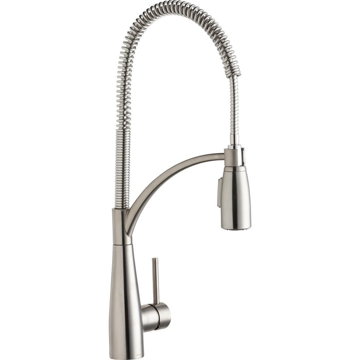 Elkay LKAV4061LS Avado Kitchen Faucet, Semi-Professional Spout Forward Only, Lustrous Steel