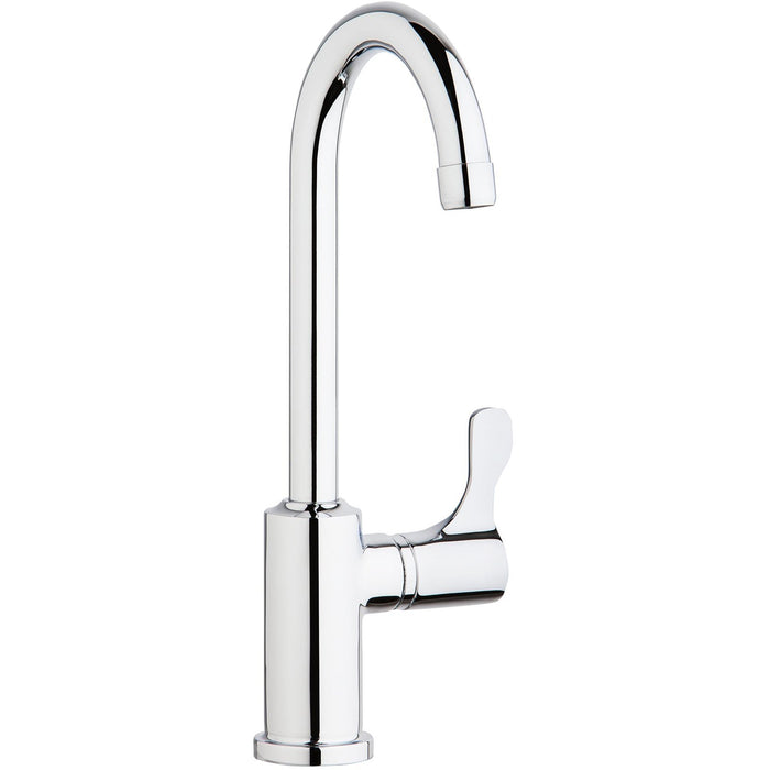 Elkay LKD208513C 12-1/2" Deck Mount Faucet, Gooseneck Spout, on Right Side Chrome