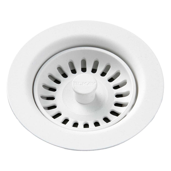Elkay LKQS35RT Polymer Drain Fitting, Removable Strainer and Rubber Stopper Ricotta