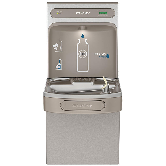 Elkay LZS8WSLK EZH2O Bottle Filling Station, Single ADA Water Cooler, Filtered 8 GPH Light Gray