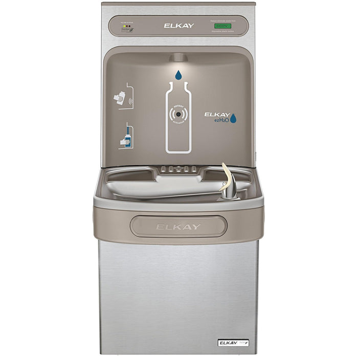 Elkay LZSG8WSSK EZH2O Filling Station and Single ADA Water Cooler, High Efficiency Filtered 8 GPH
