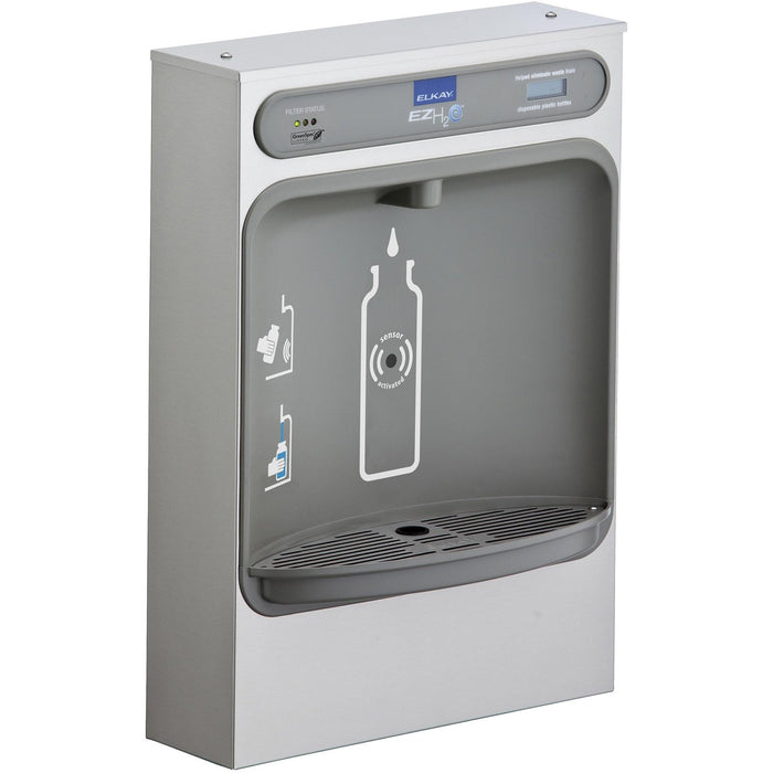 Elkay LZWSSM EZH2O Filling Station Surface Mount, Filtered Non-Refrigerated Stainless Steel