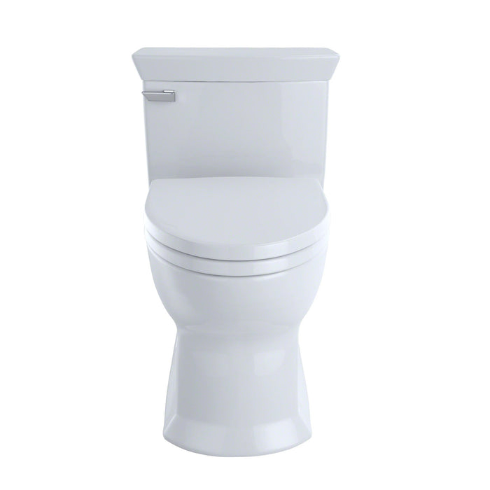 Toto MS964214CEFG#01 Eco Soiree One Piece Universal Height Toilet, 1.28 GPF, Elongated Bowl, ADA, Tornado Flush