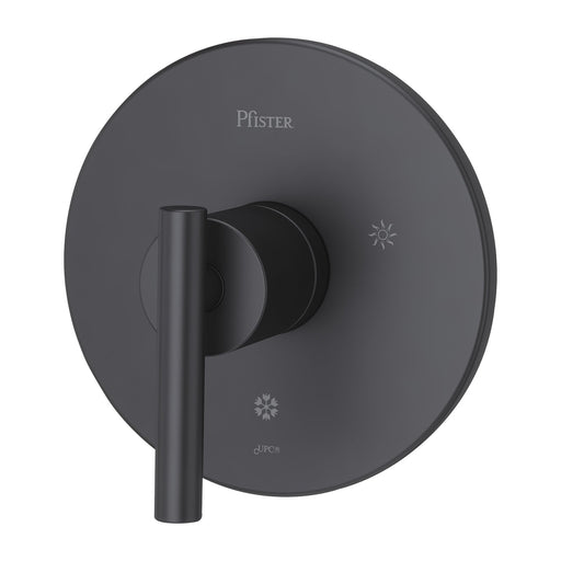 Pfister R89-1NCB Contempra Tub and Shower Valve Only Trim, Black