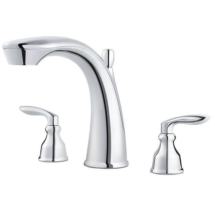 Pfister RT6-5CB1C Avalon Double Handle Roman Tub Trim in Polished Chrome