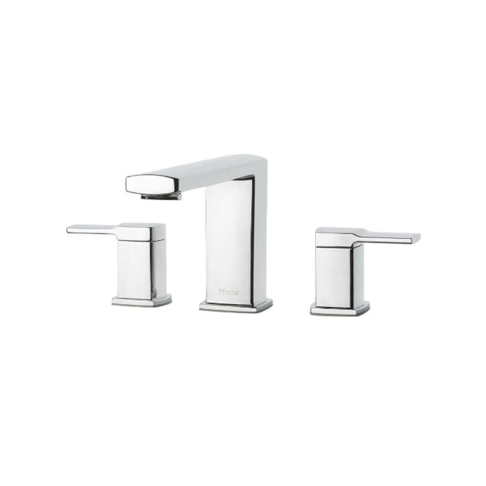 Pfister RT6-5DAC Deckard Double Handle Roman Tub Trim in Polished Chrome