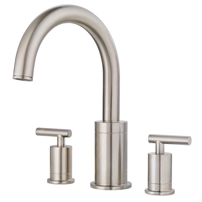 Pfister RT6-5NCK Contempra Double Handle Roman Tub Trim Handles in Brushed Nickel