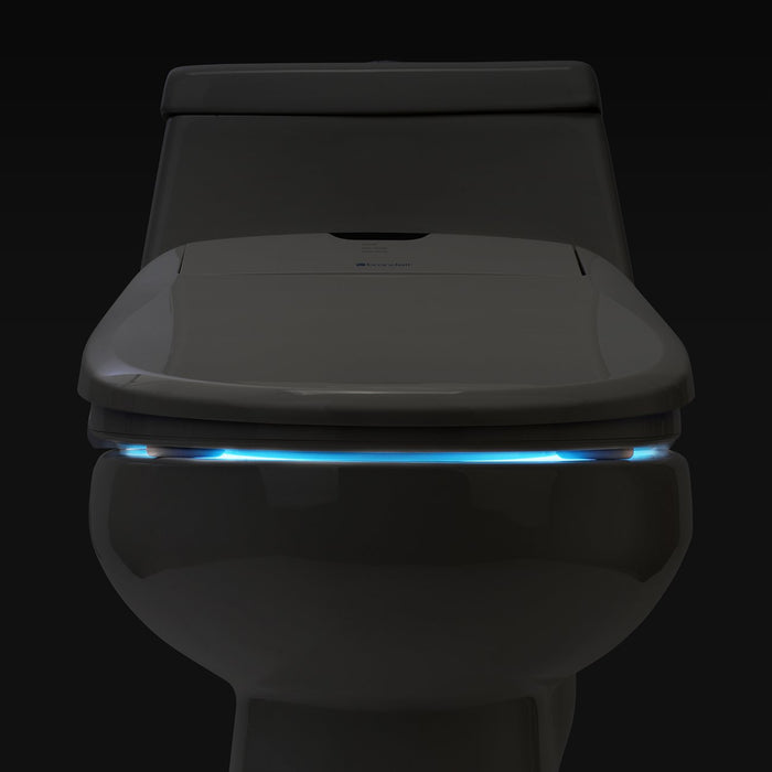 Brondell Swash 1400 Luxury Elongated Heated Bidet Toilet Seat with Dual Nozzles (white) - Bath4All