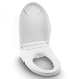 TOTO SW3084#01 Washlet C5 Bidet Toilet Seat with Premist and eWater+ Wand Cleaning, Elongated, Cotton White