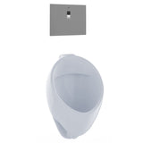 TOTO UT105UV#01 Commercial 0.125 GPF High-Efficiency ADA Washout Urinal with 3/4" Back Spud Inlet