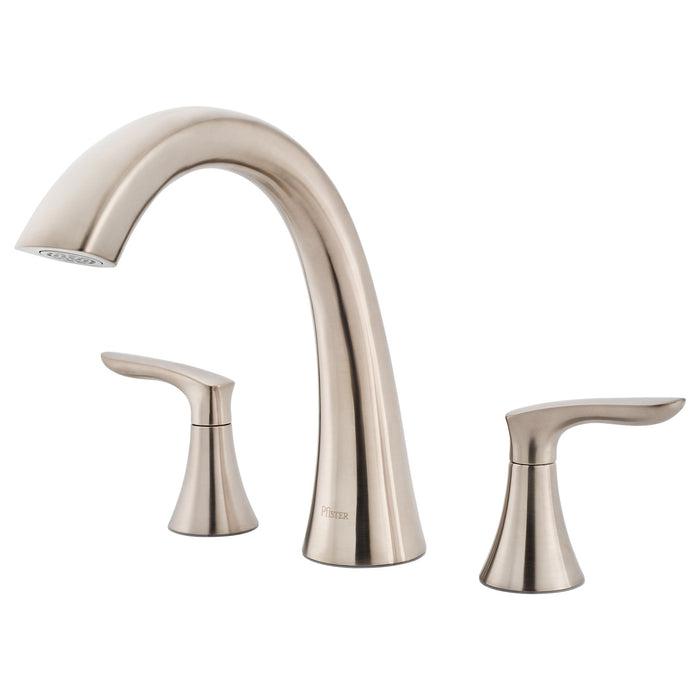 Pfister RT6-5WRK Weller 2-Handle Tub Filler Trim Kit in Brushed Nickel