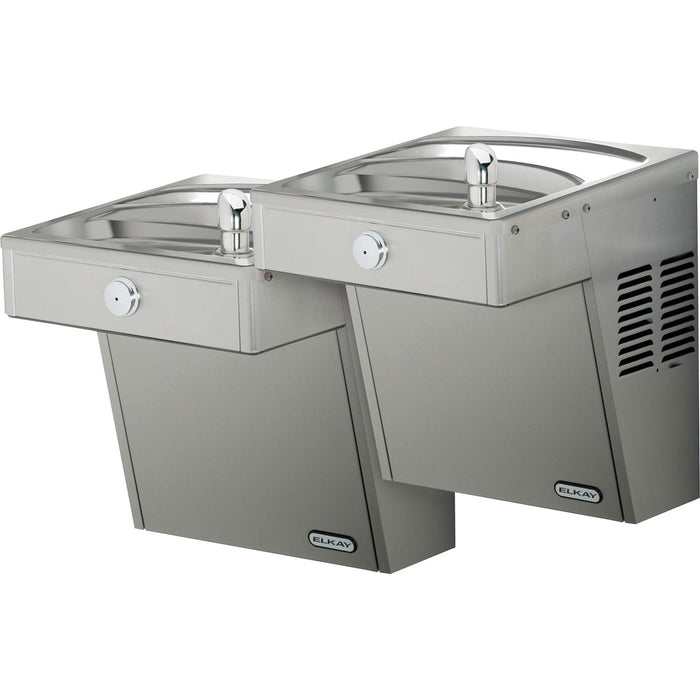 Elkay VRCTLR8SC Water Cooler Wall Mount Bi-Level Reverse ADA Vandal-Resistant, 8 GPH