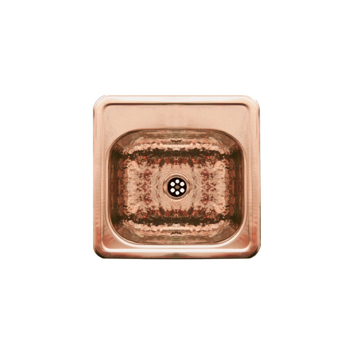 Whitehaus WH692CBB Square Drop-in Entertainment/Prep Sink