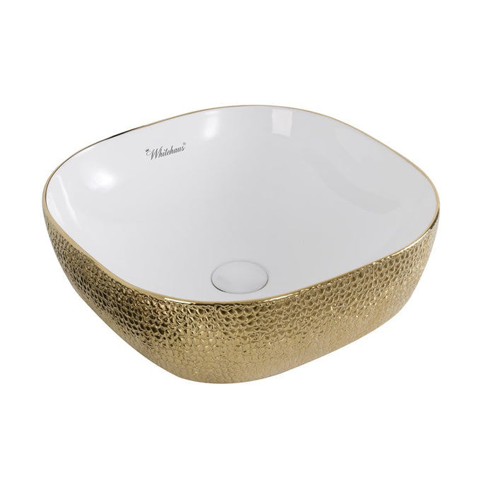 Whitehaus WH71301-F25 Isabella Plus Collection Square Above Mount Sink