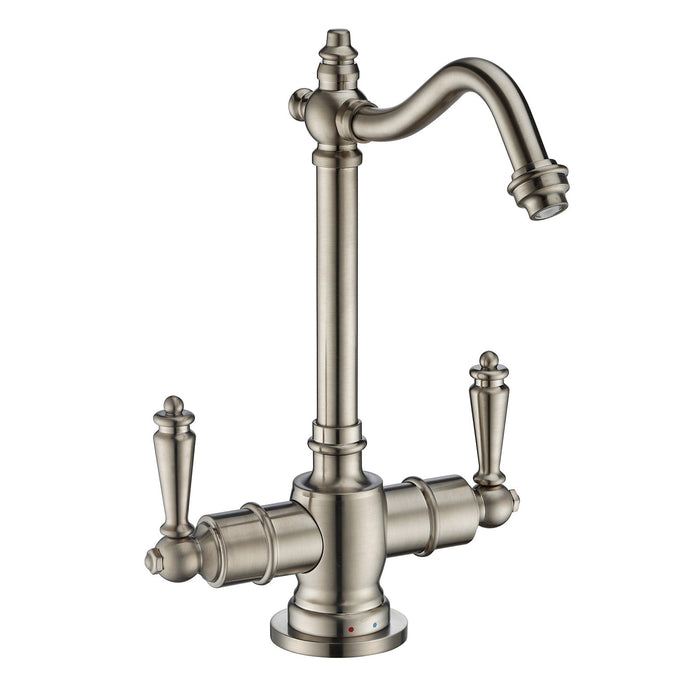 Whitehaus WHFH-HC1006-BN Point of Use Instant Hot/Cold Water Drinking Faucet