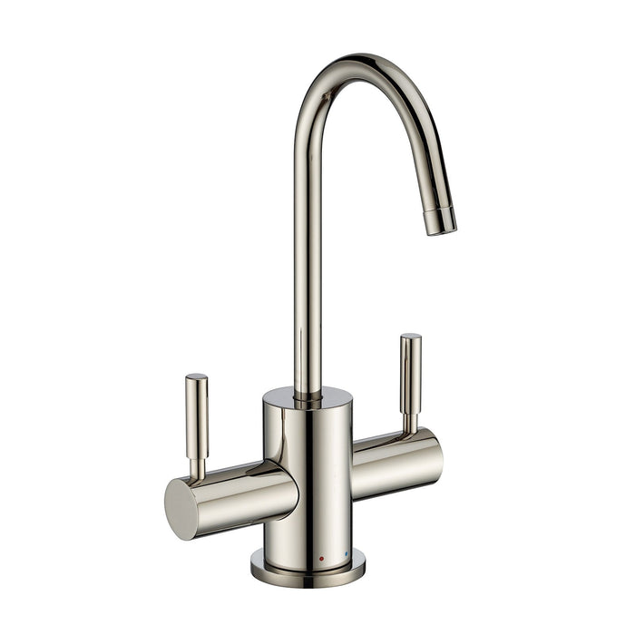 Whitehaus WHFH-HC1010-PN Point of Use Instant Hot/Cold Water Drinking Faucet