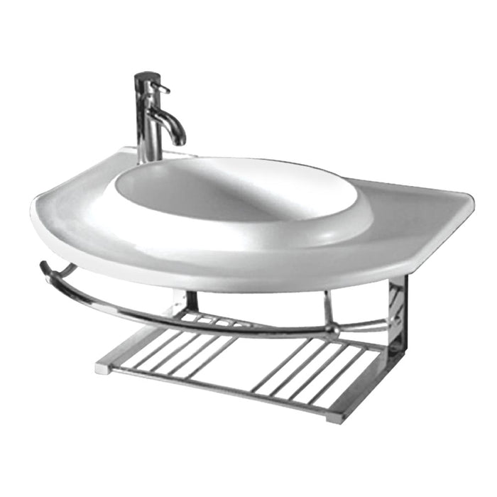 Whitehaus WHKN1124 Isabella Collection Large Wall Mount Sink