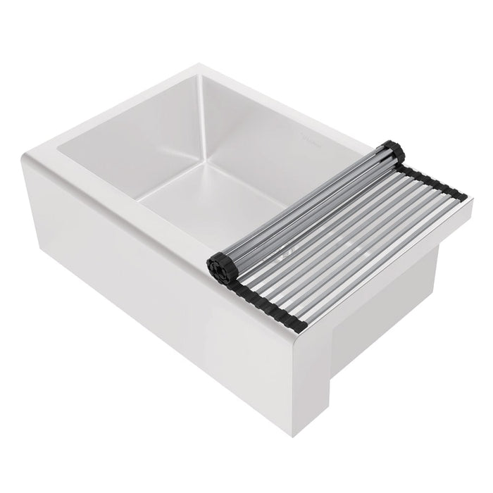 Whitehaus WHNPLRM-BSS Noah Plus Stainless Steel Removable Roll Mat