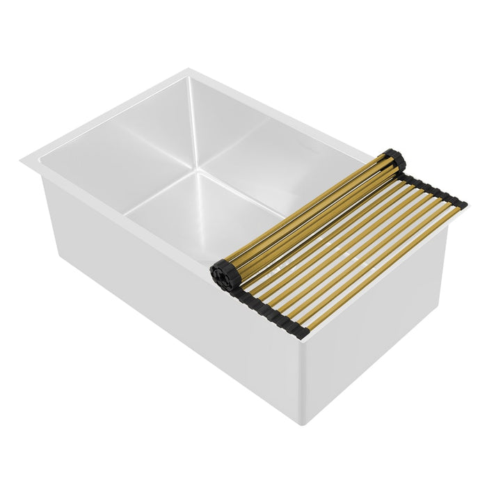 Whitehaus WHNPLRM-B Noah Plus Stainless Steel Removable Roll Mat