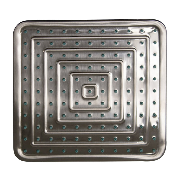 Whitehaus WHOSA28SQ-8-BN Showerhaus Square Rainfall Showerhead