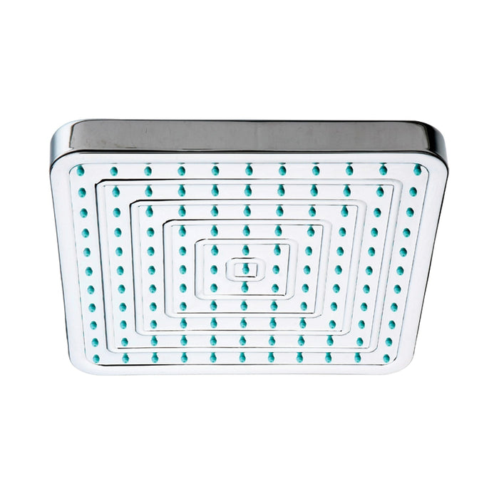 Whitehaus WHOSA28SQ-8-C Showerhaus Square Rainfall Showerhead