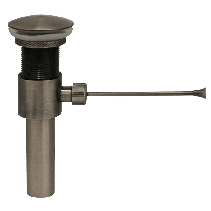 Whitehaus WHP314-1-BN Bathroom Pop-up Mechanical Drain