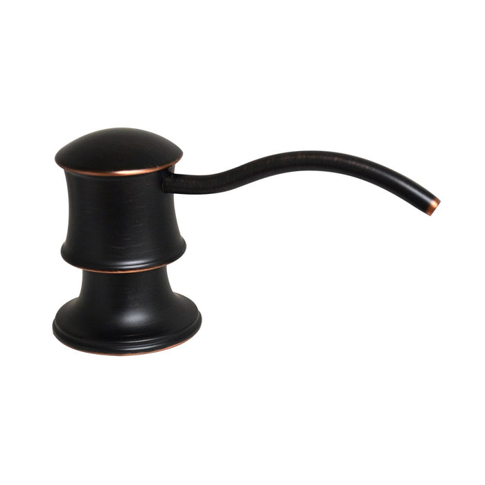 Whitehaus WHSD45N-ORBH Solid Brass Soap/Lotion Dispenser