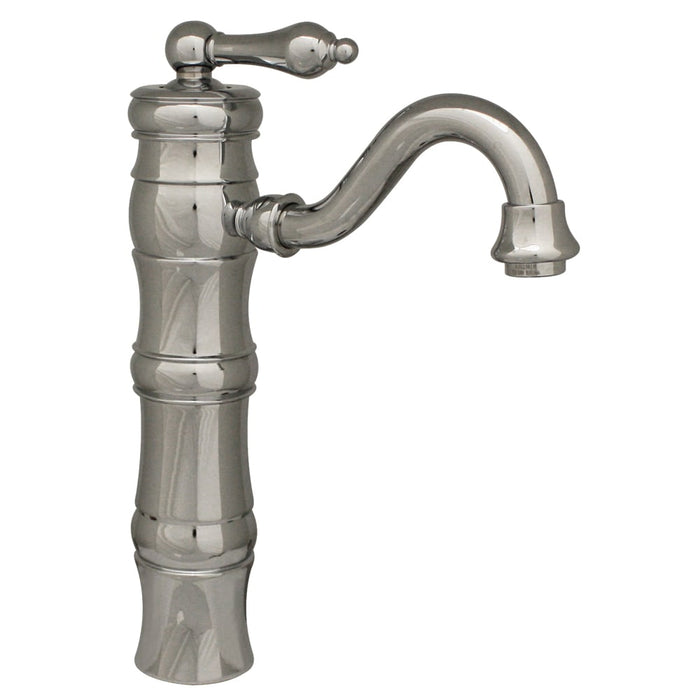 Whitehaus WHSL3-9724-C Vintage III Single Hole/Single Lever Elevated Bathroom Faucet