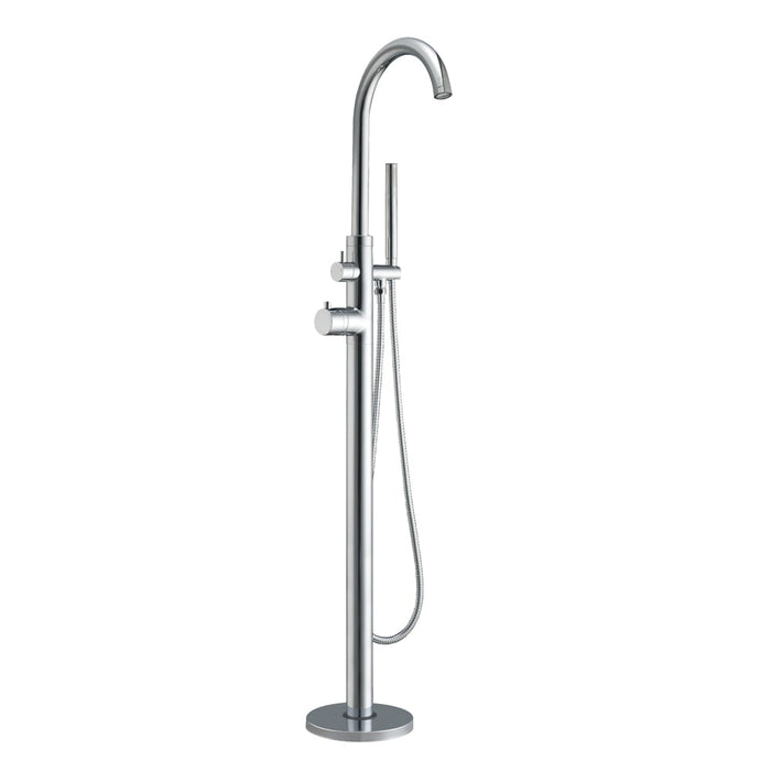 Whitehaus WHT7369S-C Bathhaus Freestanding 41" Tub Filler